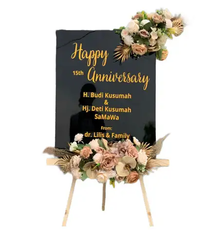 Papan Bunga Akrilik Tridonorejo
